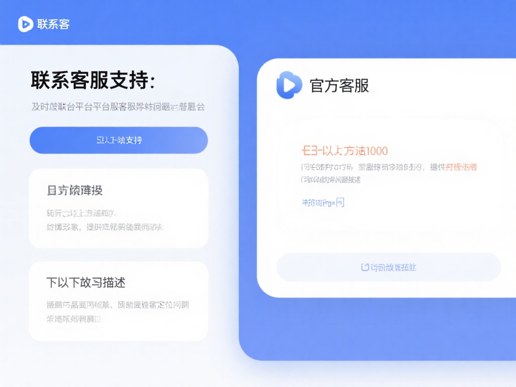 联系客服支持：如果以上方法无效，及时联系平台官方客